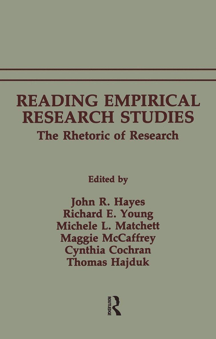 Reading Empirical Research Studies 1