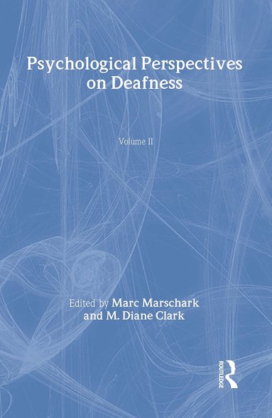 bokomslag Psychological Perspectives on Deafness