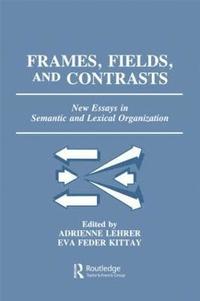bokomslag Frames, Fields, and Contrasts