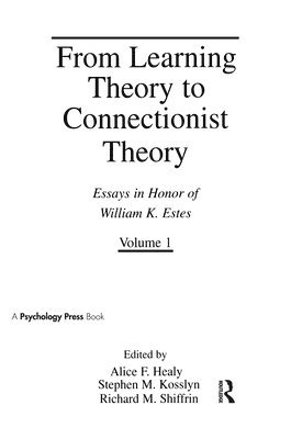 bokomslag From Learning Theory to Connectionist Theory