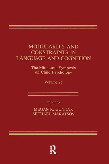 bokomslag Modularity and Constraints in Language and Cognition