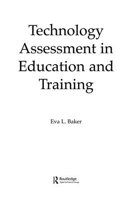 bokomslag Technology Assessment in Education and Training