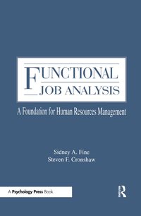 bokomslag Functional Job Analysis