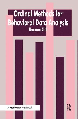 Norman Cliff - Ordinal Methods for Behavioral Data Analysis, Inbunden
