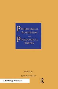 bokomslag Phonological Acquisition and Phonological Theory