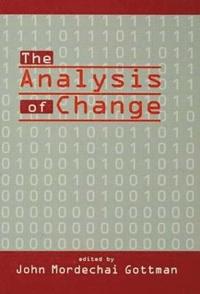 bokomslag The Analysis of Change