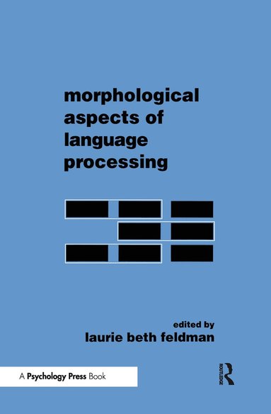 bokomslag Morphological Aspects of Language Processing