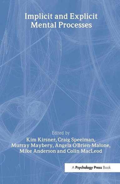 bokomslag Implicit and Explicit Mental Processes