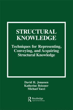 David H. Jonassen, Katherine Beissner, Michael Yacci, Michael Yacci - Structural Knowledge, Häftad
