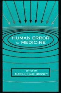bokomslag Human Error in Medicine
