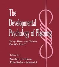 bokomslag The Developmental Psychology of Planning