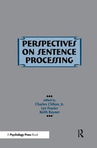 bokomslag Perspectives on Sentence Processing