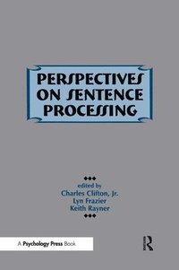 bokomslag Perspectives on Sentence Processing