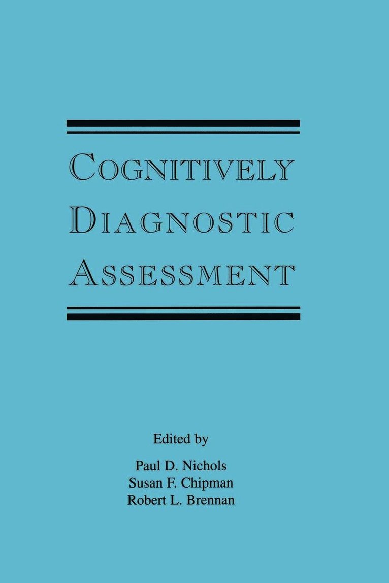 Cognitively Diagnostic Assessment 1