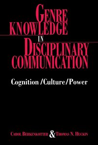 bokomslag Genre Knowledge in Disciplinary Communication