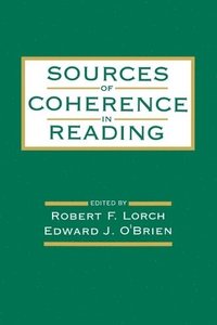 bokomslag Sources of Coherence in Reading