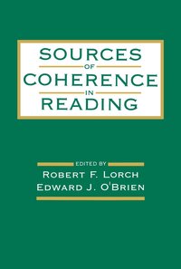 bokomslag Sources of Coherence in Reading