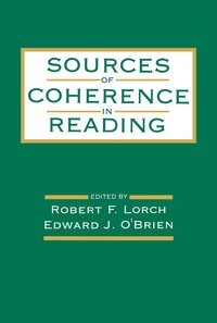 bokomslag Sources of Coherence in Reading