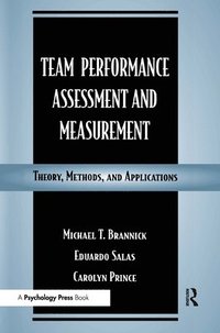 bokomslag Team Performance Assessment and Measurement
