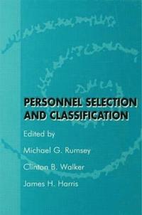 bokomslag Personnel Selection and Classification