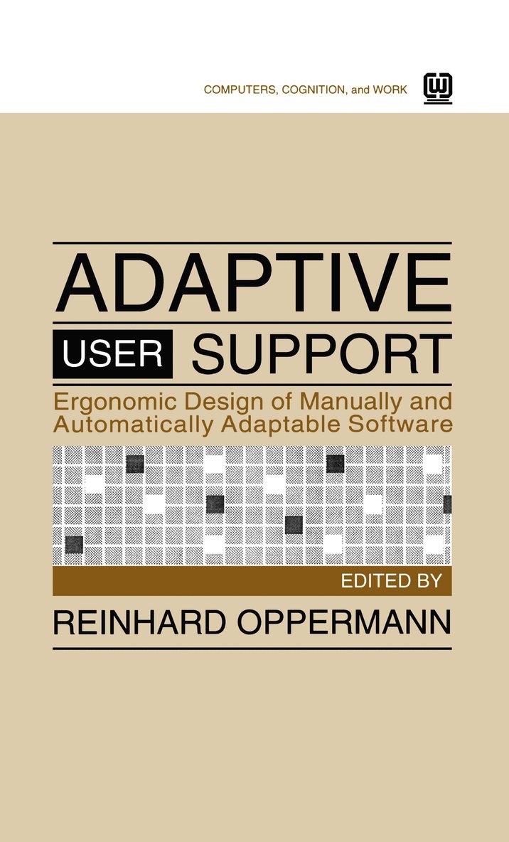 Adaptive User Support 1