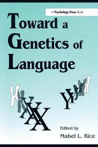 bokomslag Toward A Genetics of Language