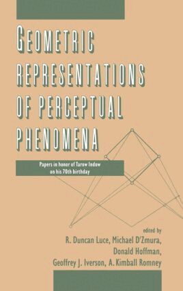 R. Duncan Luce, Donald D. Hoffman, Michael D'Zmura, Geoffrey Iverson, A. Kimball Romney - Geometric Representations of Perceptual Phenomena, Inbunden