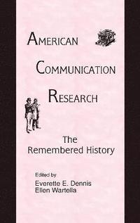 bokomslag American Communication Research