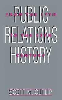 bokomslag Public Relations History