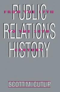 bokomslag Public Relations History