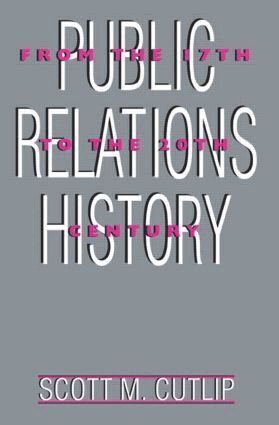 Scott M. Cutlip - Public Relations History, Häftad