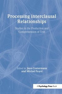 bokomslag Processing interclausal Relationships