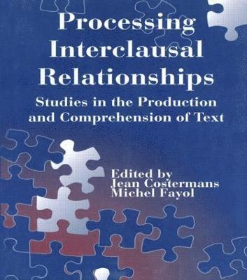 Processing interclausal Relationships 1