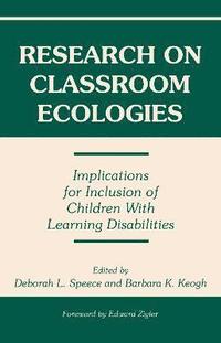 bokomslag Research on Classroom Ecologies