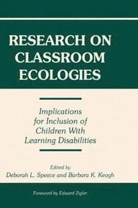 bokomslag Research on Classroom Ecologies