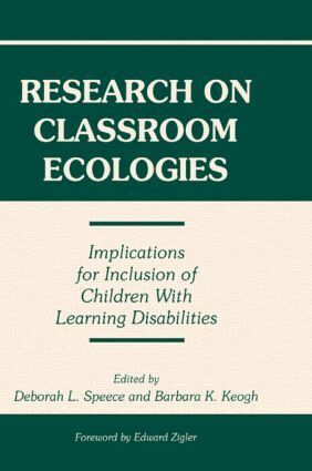 Deborah L. Speece, Barbara K. Keogh - Research on Classroom Ecologies, Häftad