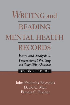 bokomslag Writing and Reading Mental Health Records