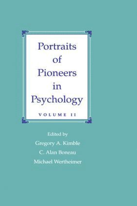 bokomslag Portraits of Pioneers in Psychology