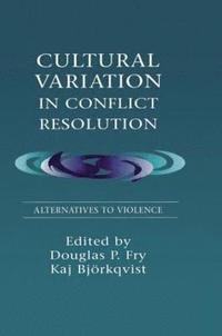 bokomslag Cultural Variation in Conflict Resolution