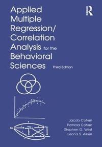 bokomslag Applied Multiple Regression/Correlation Analysis for the Behavioral Sciences