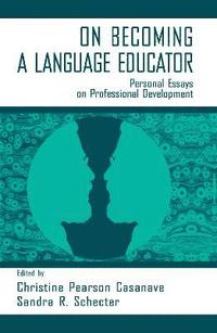 bokomslag on Becoming A Language Educator