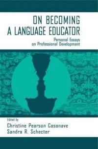 bokomslag on Becoming A Language Educator