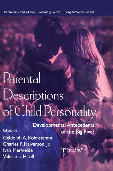 bokomslag Parental Descriptions of Child Personality