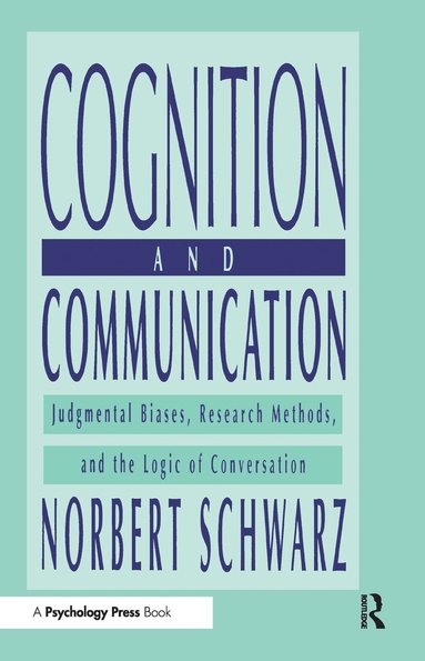 bokomslag Cognition and Communication