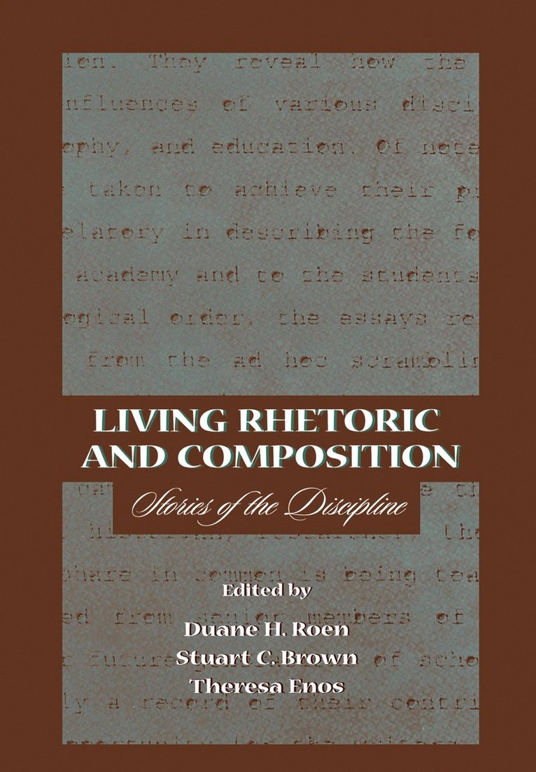 Living Rhetoric and Composition 1