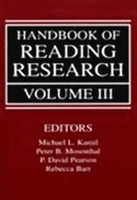 bokomslag Handbook of Reading Research, Volume III
