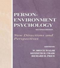 bokomslag Person-Environment Psychology