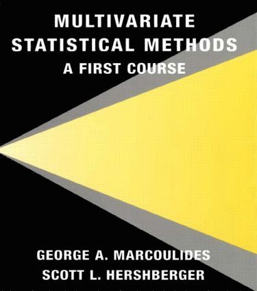 bokomslag Multivariate Statistical Methods