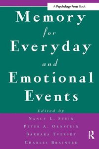 bokomslag Memory for Everyday and Emotional Events