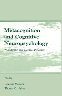 bokomslag Metacognition and Cognitive Neuropsychology